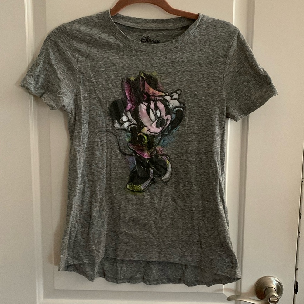 Disney Minnie Mouse Gray T-shirt